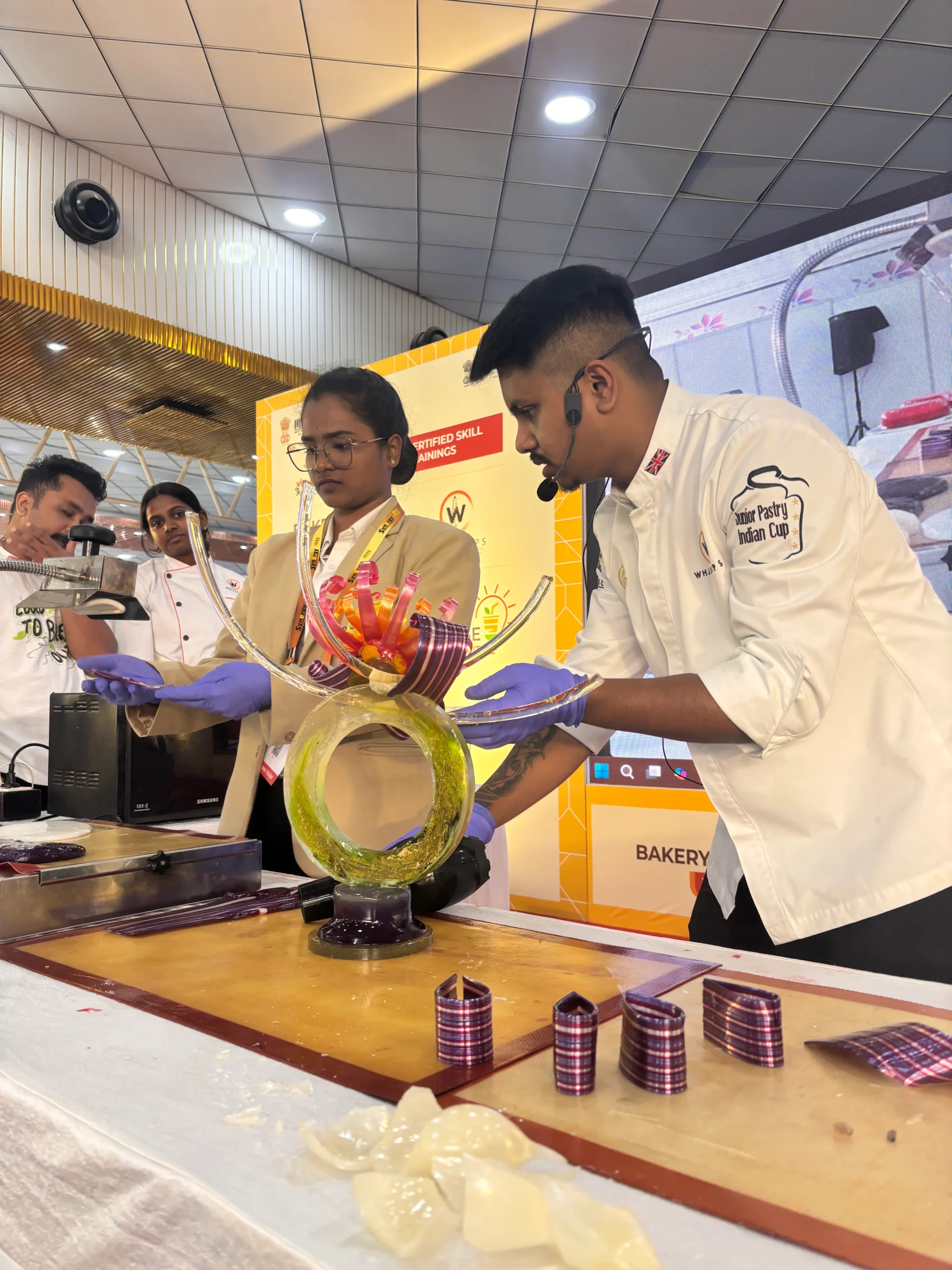 Sugar & Isomalt Showpiece - Chef Akshay