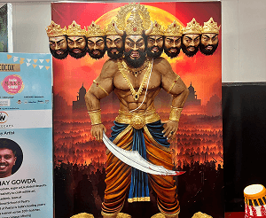 ravana showpiece