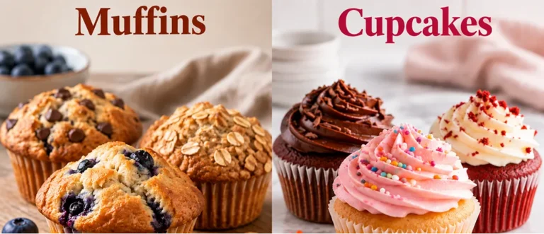 Cupcakes vs Muffins What’s the Difference