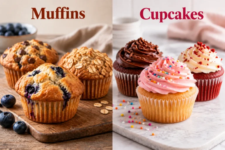 Cupcakes vs Muffins What’s the Difference